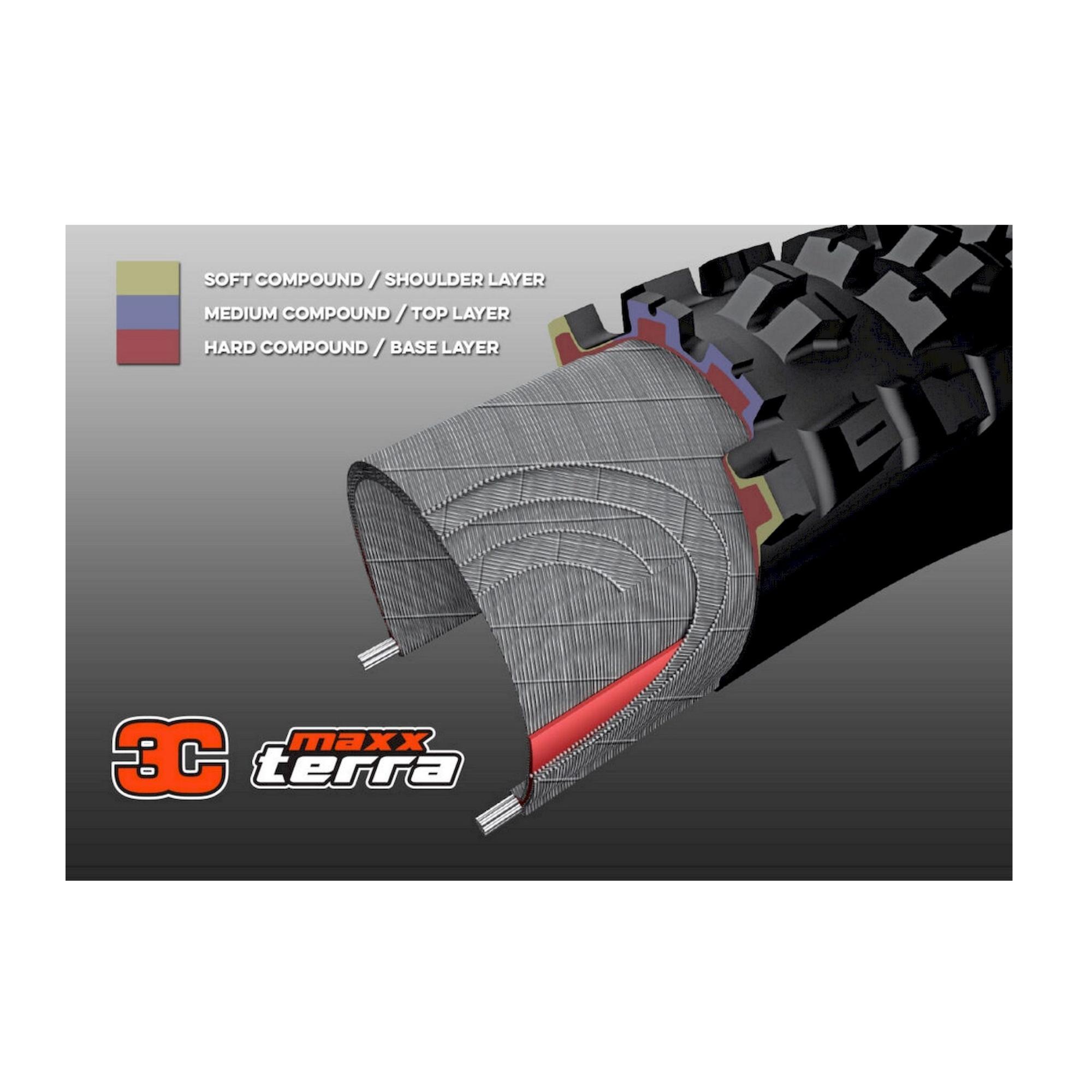 Pneumatico ASSEGAI (DH) - 27,5x2,50 WT - tr. morbido -3C Grip / TR / DH 4/4