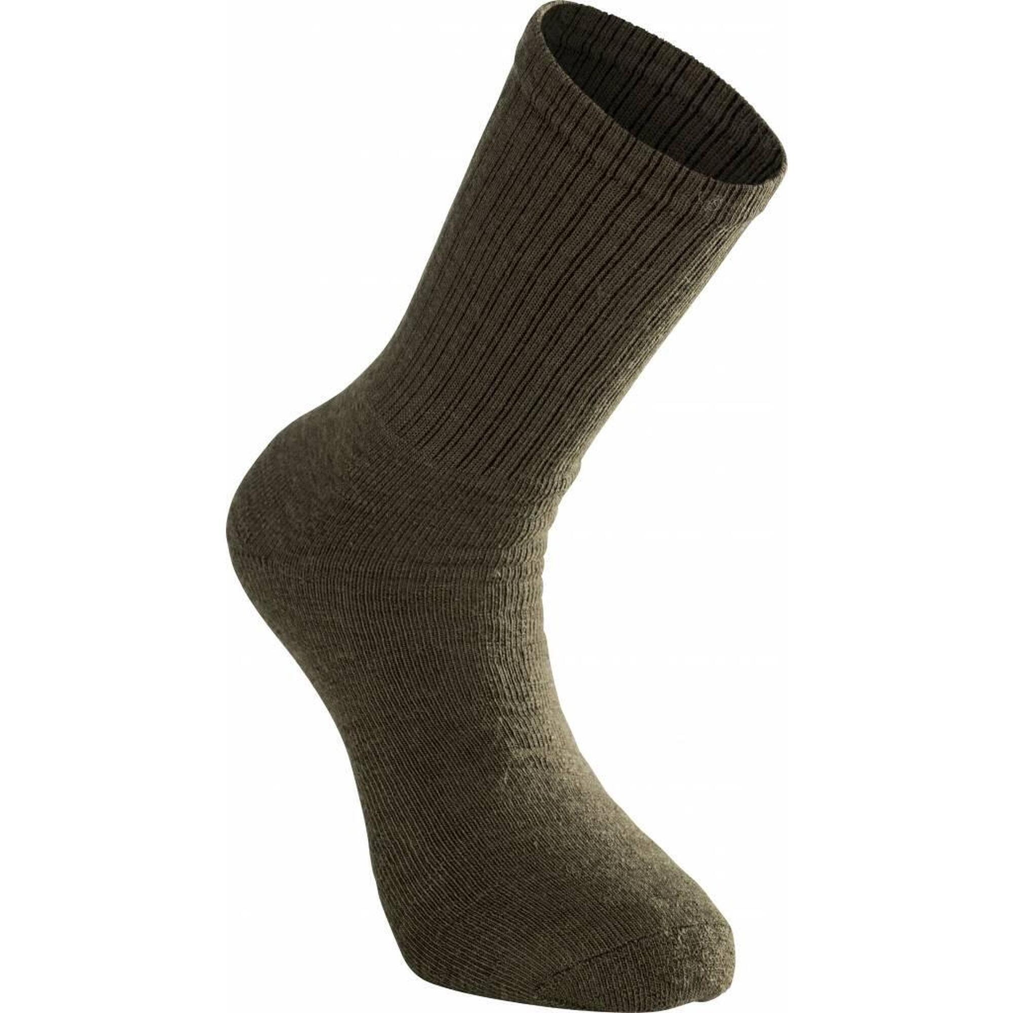 Woolpower Merino-Socken Ullfrotté Original 200 - Tannengrün 2/4