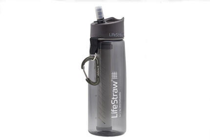 LifeStraw Go-Water Bottle avec Filtre-Gris