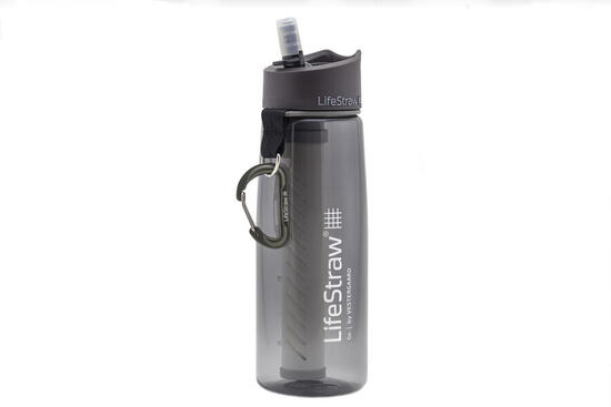 LifeStraw Go-Water Bottle avec Filtre-Gris