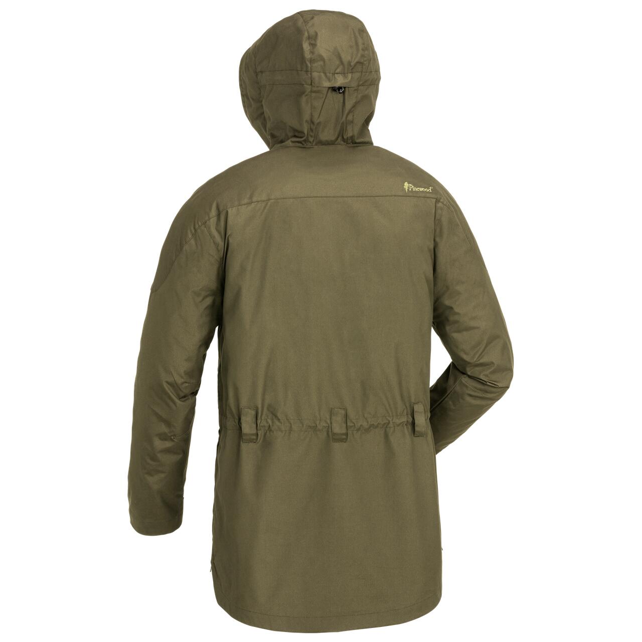 Pinewood Tikaani TC-Stretch Anorak - Chasse Olive (5095) 4/7