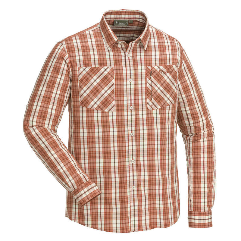 Pinewood Glenn Insect-Safe Shirt - Terracotta (5137)