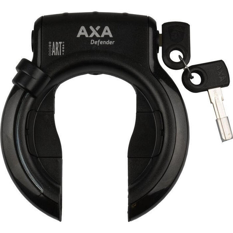 AXA Defender - Hoogwaardig frameslot, 160mm, ART 2, mat zwart