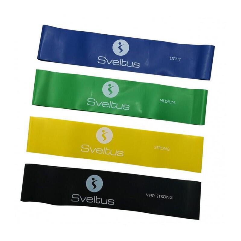 Bandes de latex aérobic, lot de 4