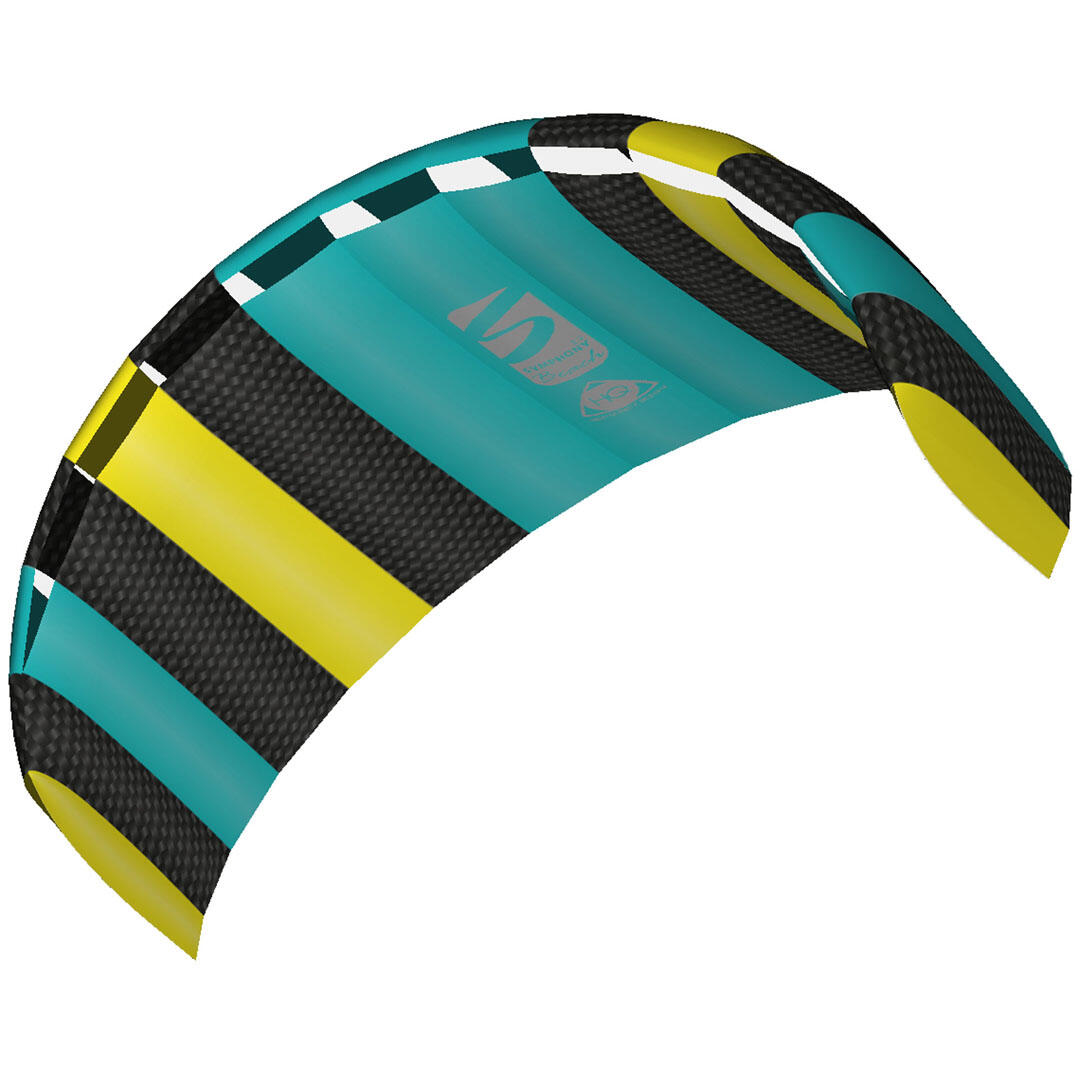 HQ HQ-Symphony Beach III 2.2 Aqua, Lenkmatte | Lenkdrachen, ab 14 Jahren, 73x220cm