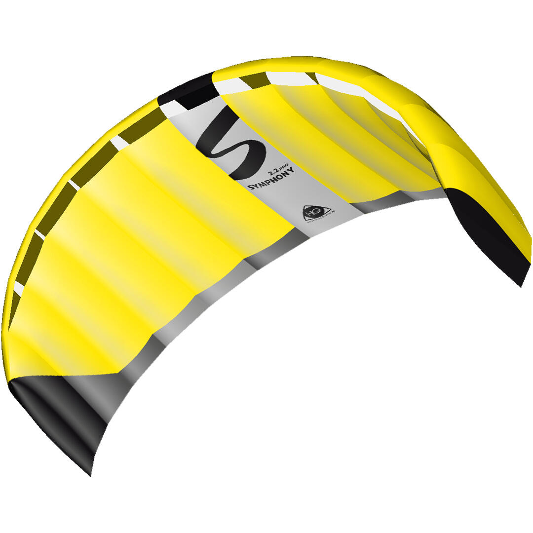 HQ Colchão para papagaio HQ Symphony Pro 2.2 Neon Yellow 117741 Amarelo 220 x 73 cm
