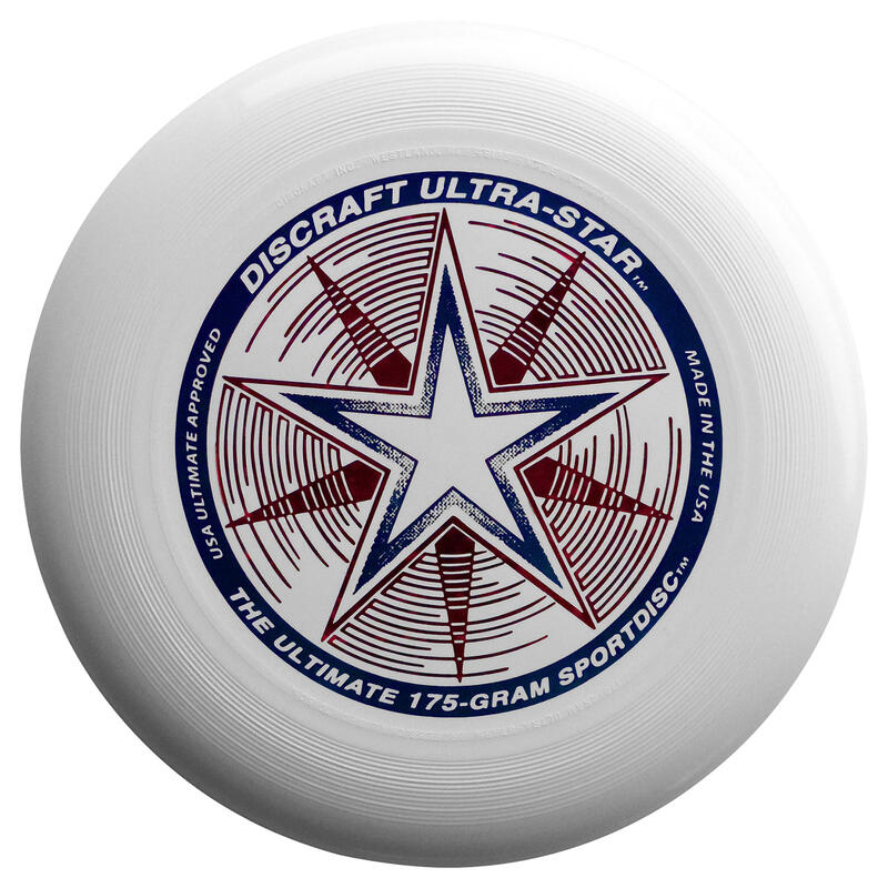 Disco volante flying disc adulto Ultra-Star, Bianco