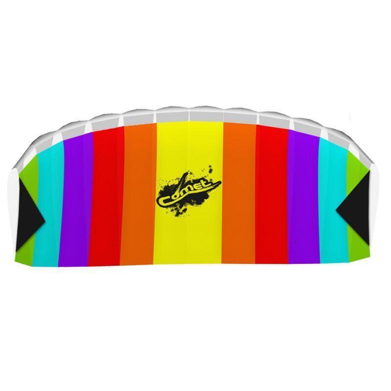 Cerf-volant pilotable HQ Stunt Foil Comet 1.2 Rainbow