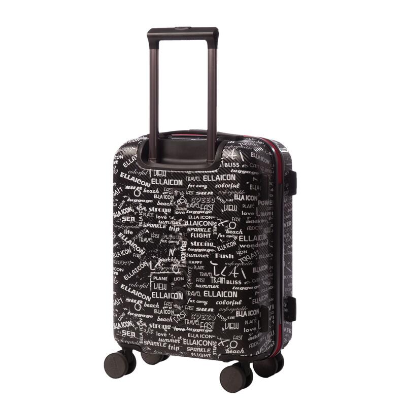 Ella Icon - Troler Urban Negru - 53×37×22 Cm