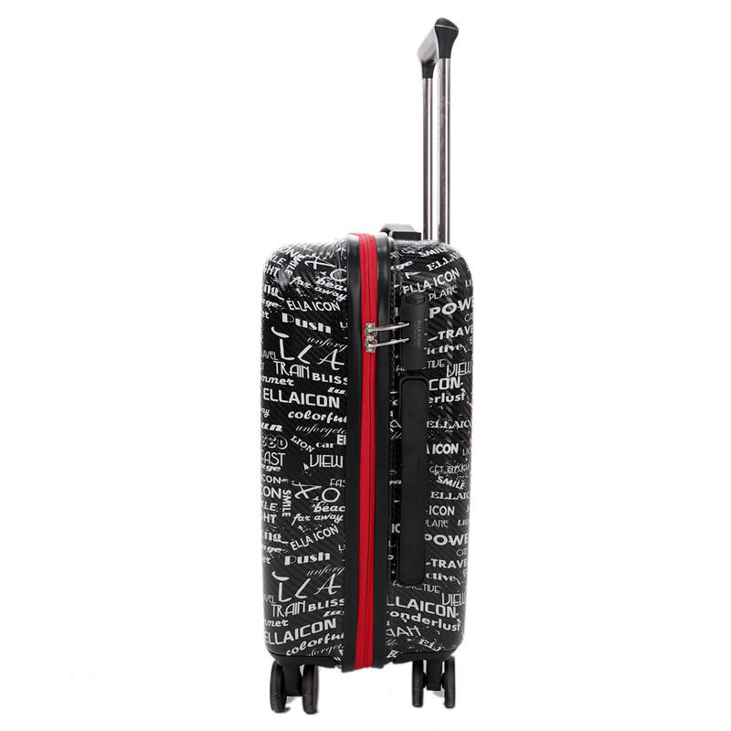 Ella Icon - Troler Urban Negru - 53×37×22 Cm