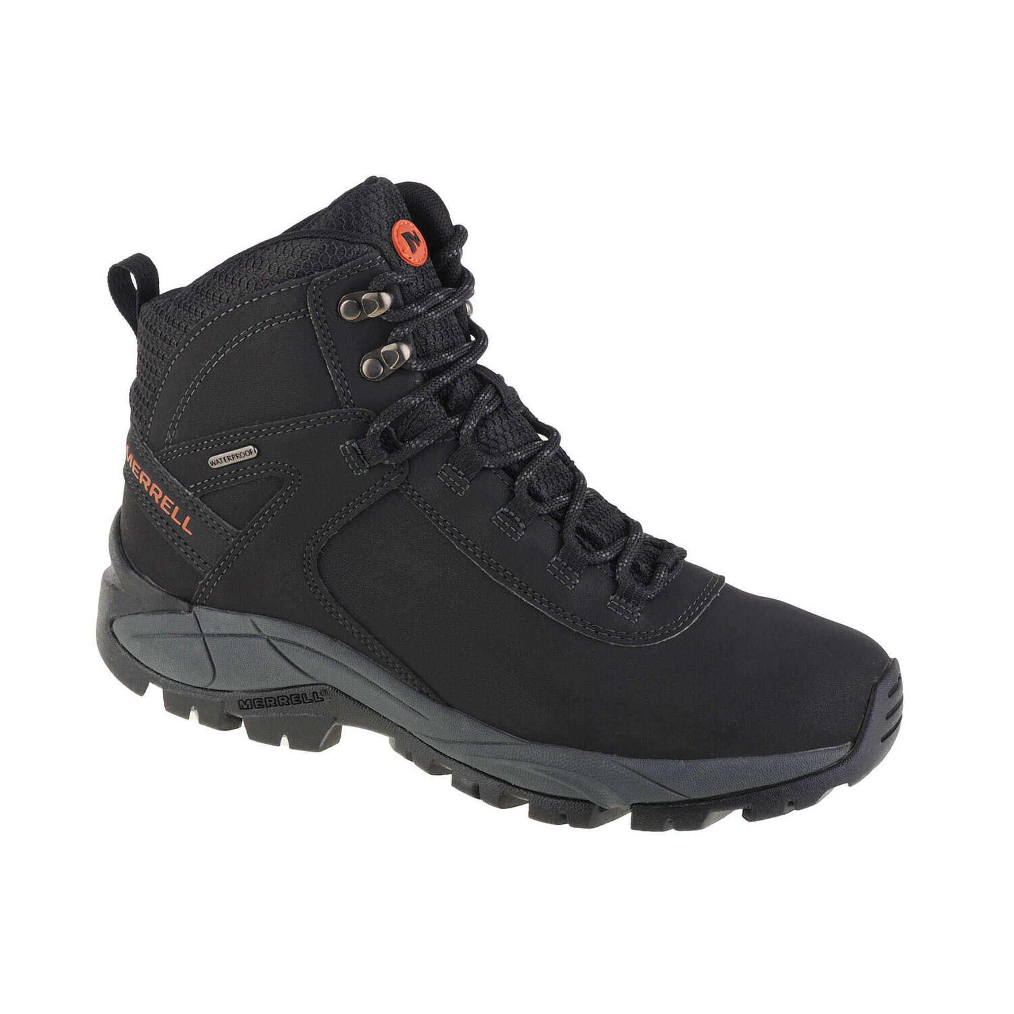 MERRELL Merrell Vego Mid Ltr WP, Herren, Trekking, Trekkingschuhe, schwarz