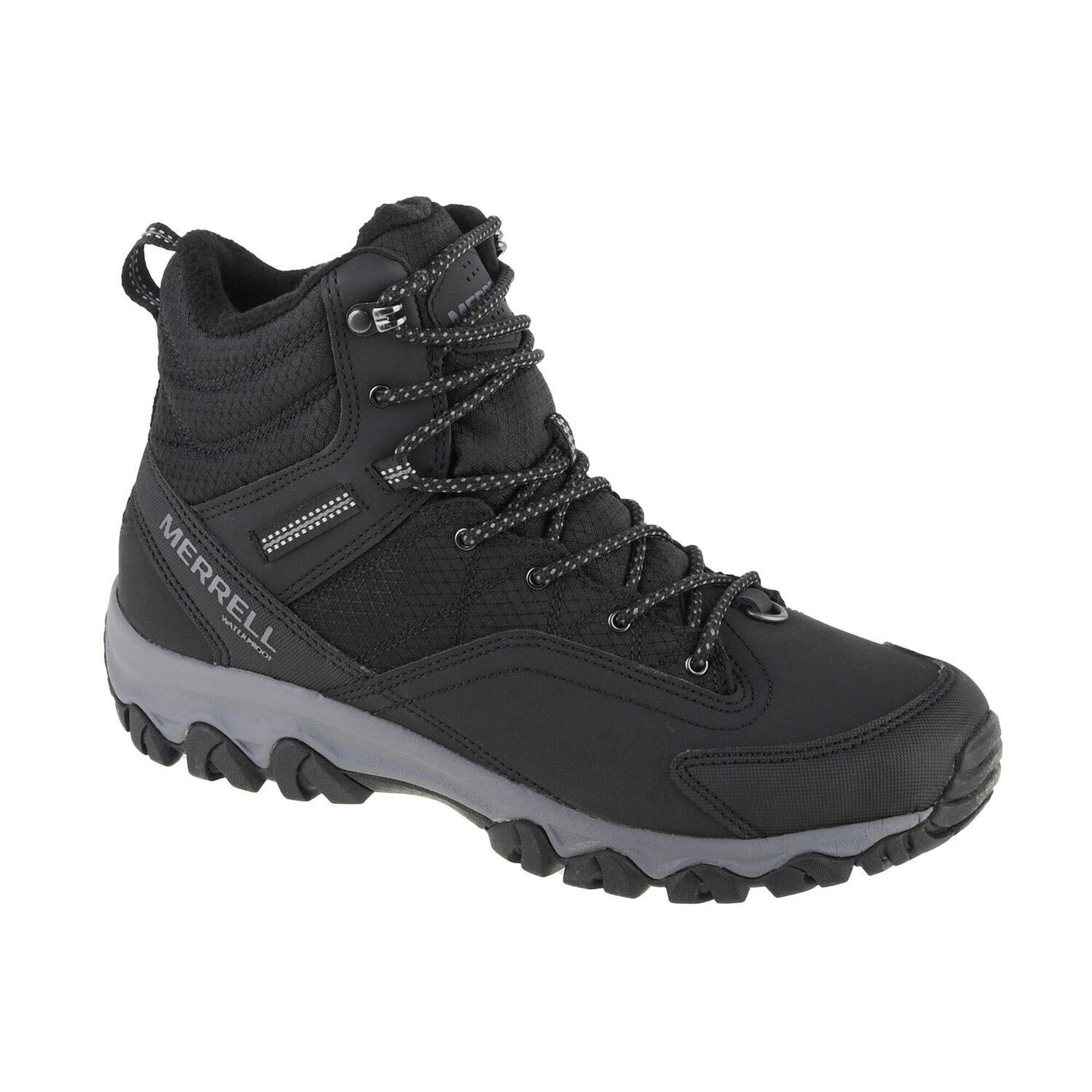 MERRELL Merrell Thermo Akita Mid WP, Herren, Trekking, Trekkingschuhe, schwarz