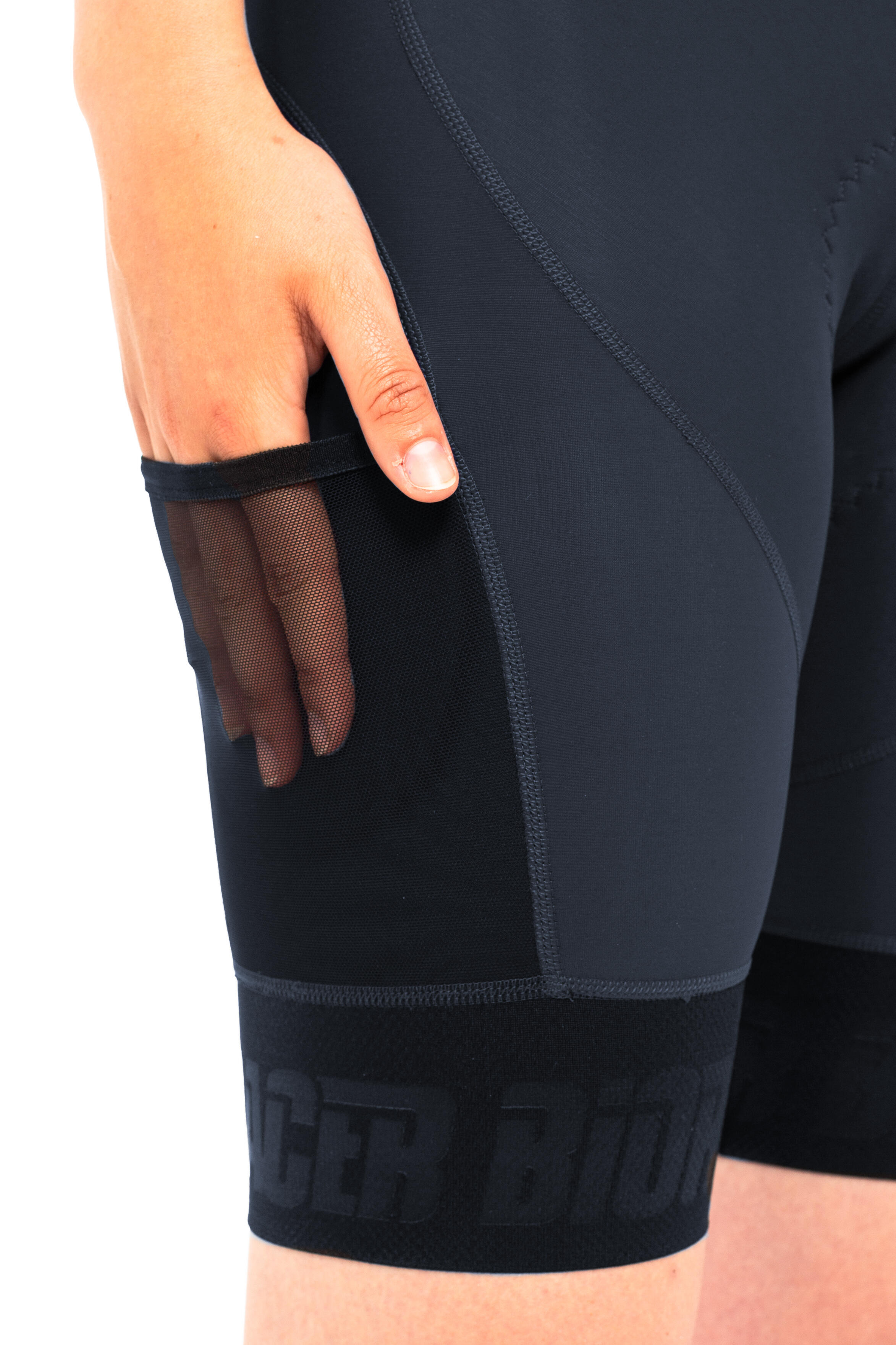 Wielerbroek Zomer Ademend Dames - Icon Grijs 4/5