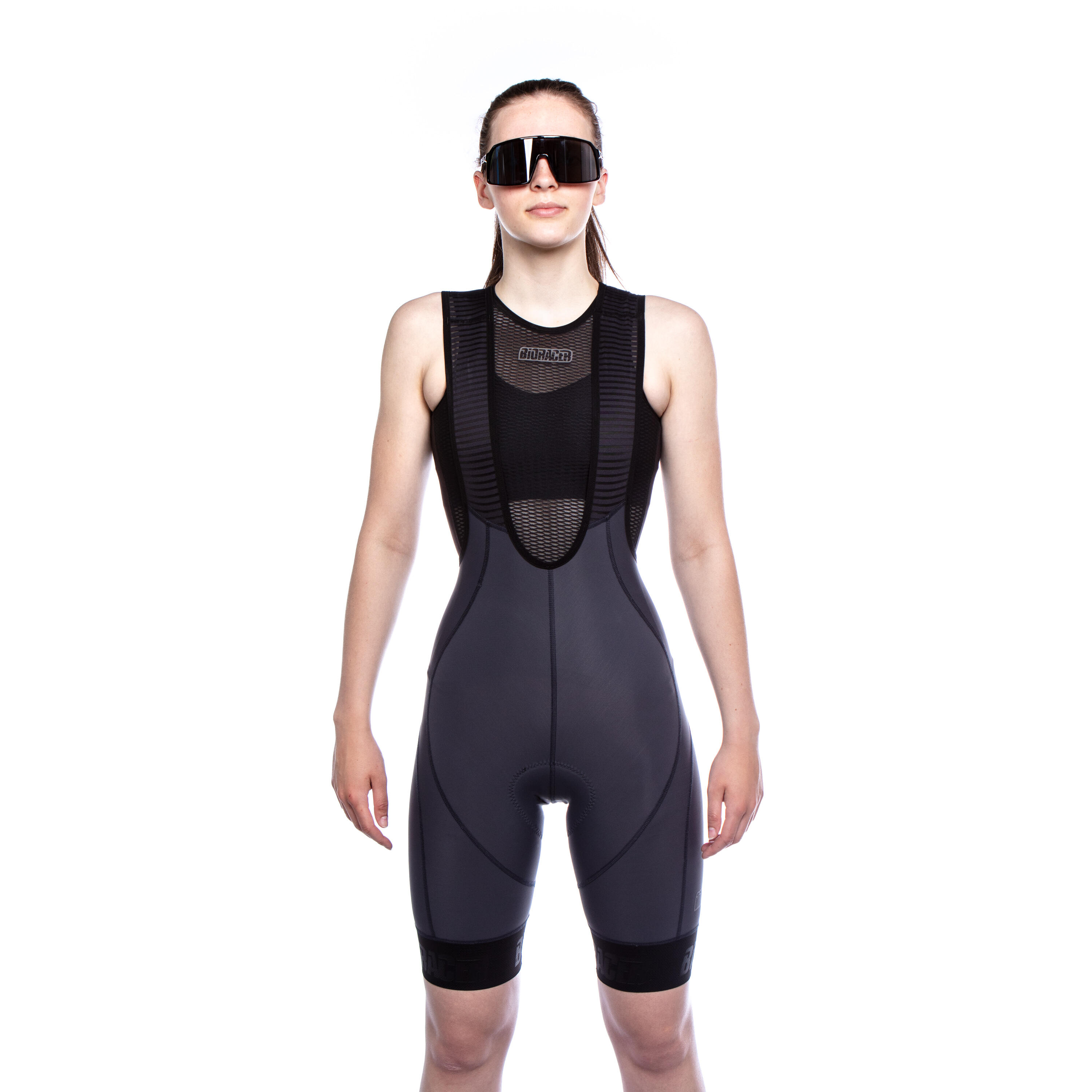 Wielerbroek Zomer Ademend Dames - Icon Grijs 5/5