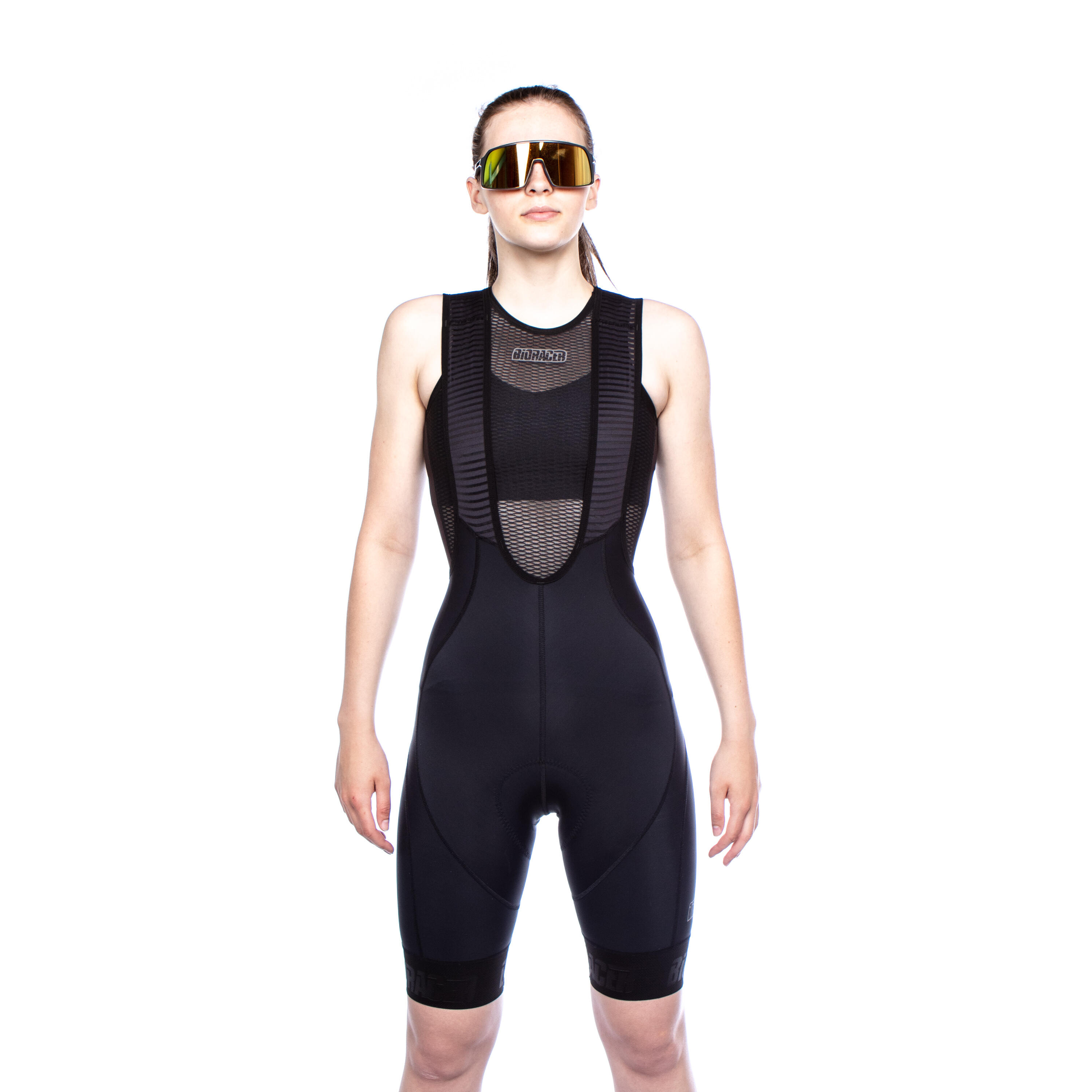 Cuissard à bretelles court femme Bioracer Icon Audax 4/5