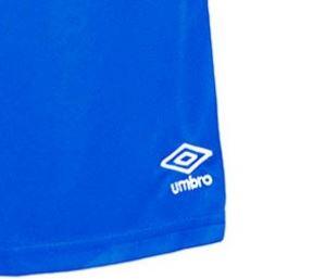 PANTALÓN CORTO UMBRO KING AZUL NIÑO 3/3