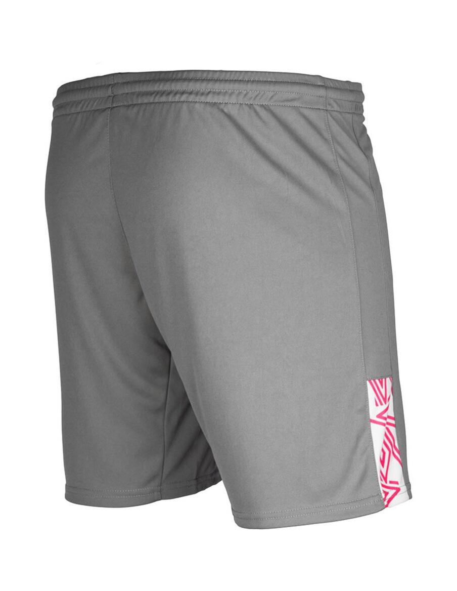 PANTALÓN CORTO UMBRO ROSE GRIS ADULTO 2/3