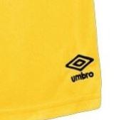 PANTALÓN CORTO UMBRO KING AMARILLO NIÑO 3/3