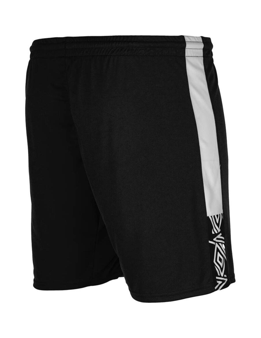PANTALÓN CORTO UMBRO ROSE NEGRO ADULTO 2/3