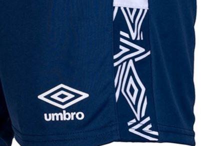 PANTALÓN CORTO UMBRO ROSE AZUL NIÑO 3/3