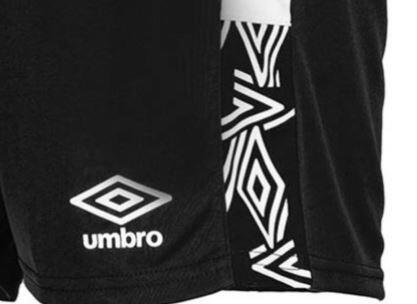 PANTALÓN CORTO UMBRO ROSE NEGRO ADULTO 3/3
