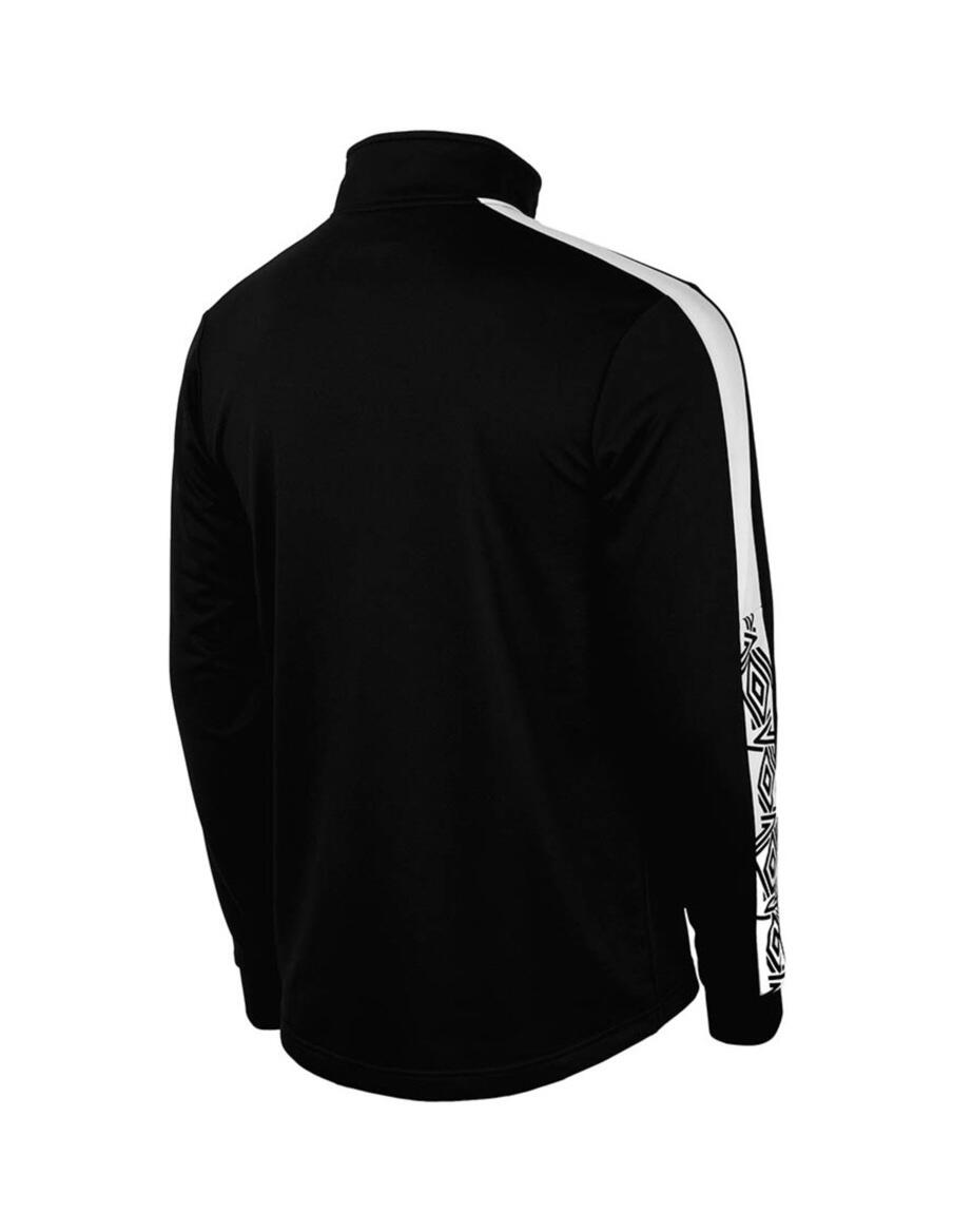 SUDADERA UMBRO COVADONGA NEGRA BLANCO ADULTO 2/3