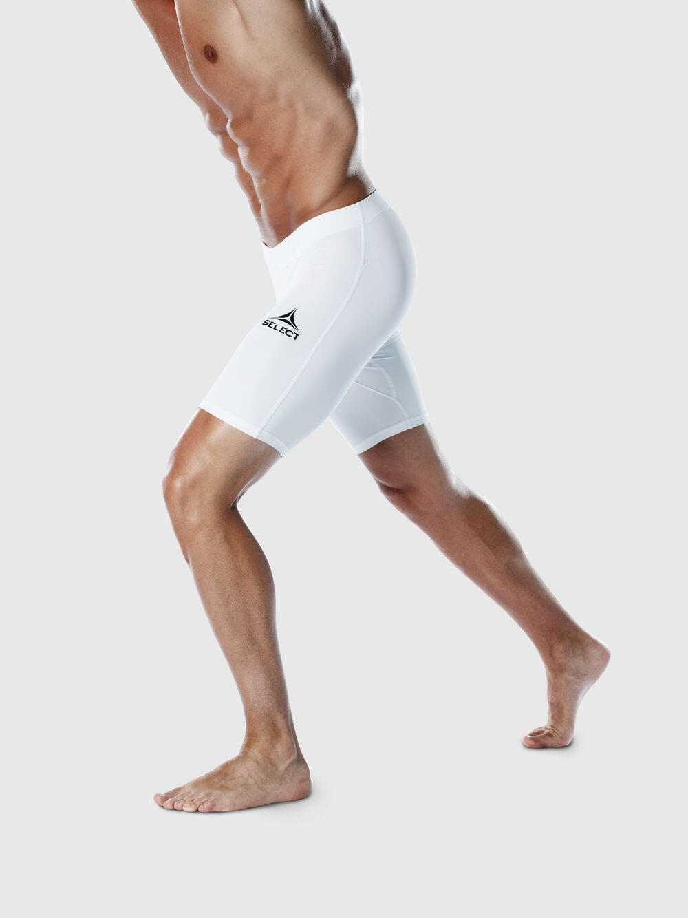 Short Compression SELECT Baselayer Adulte Blanc 2/2