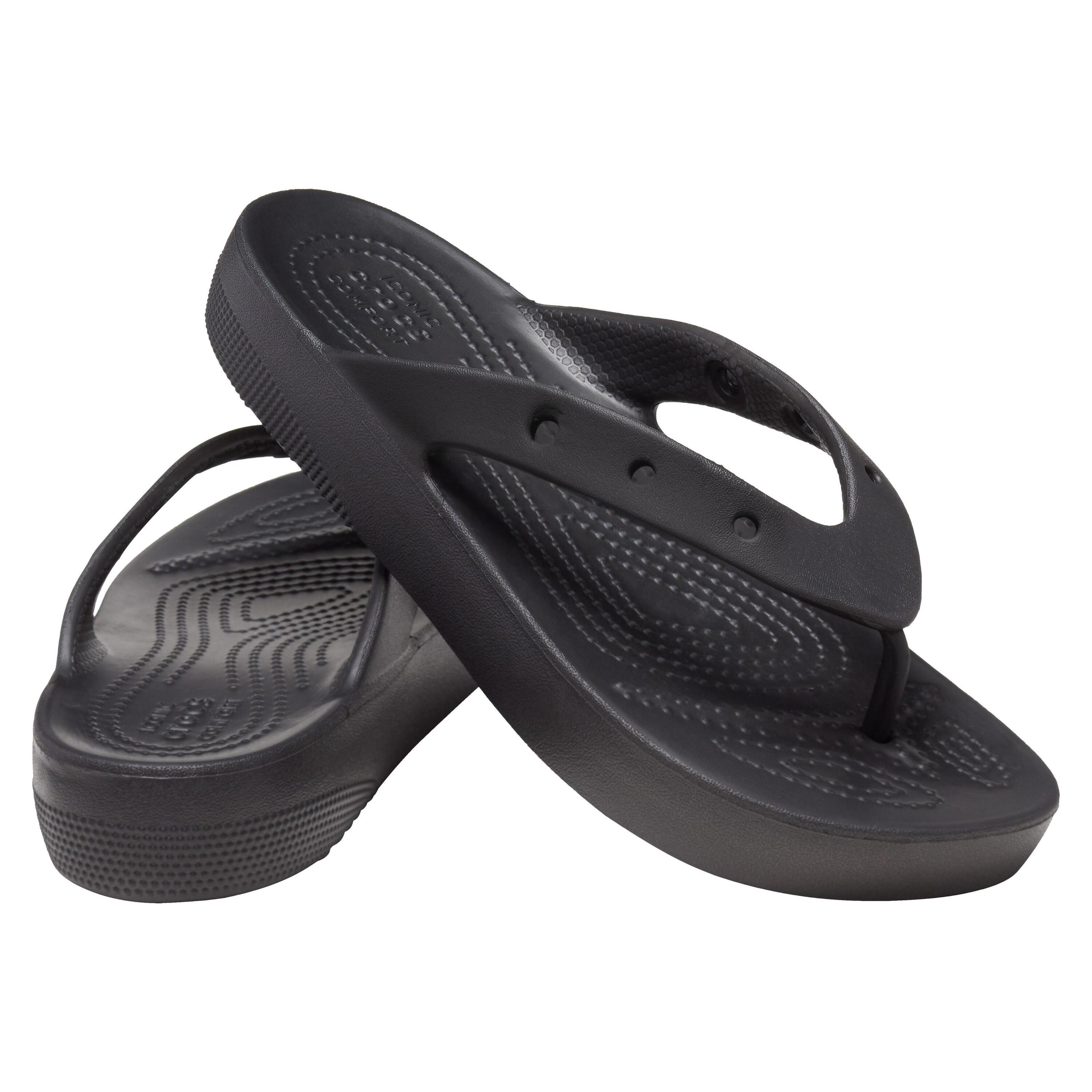 Japonki damskie Crocs Platform Flip 3/5