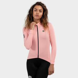 Maillot vélo thermique femme Cyclisme M4 Danseuse Pêche Rosée