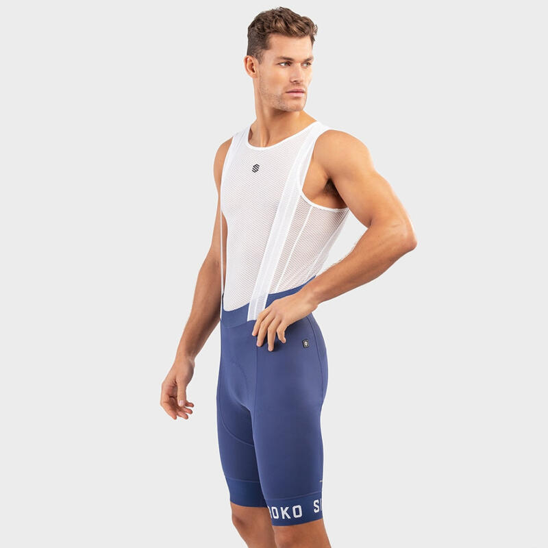 Culote corto ciclismo hombre BX Umbrail SIROKO Azul Navy