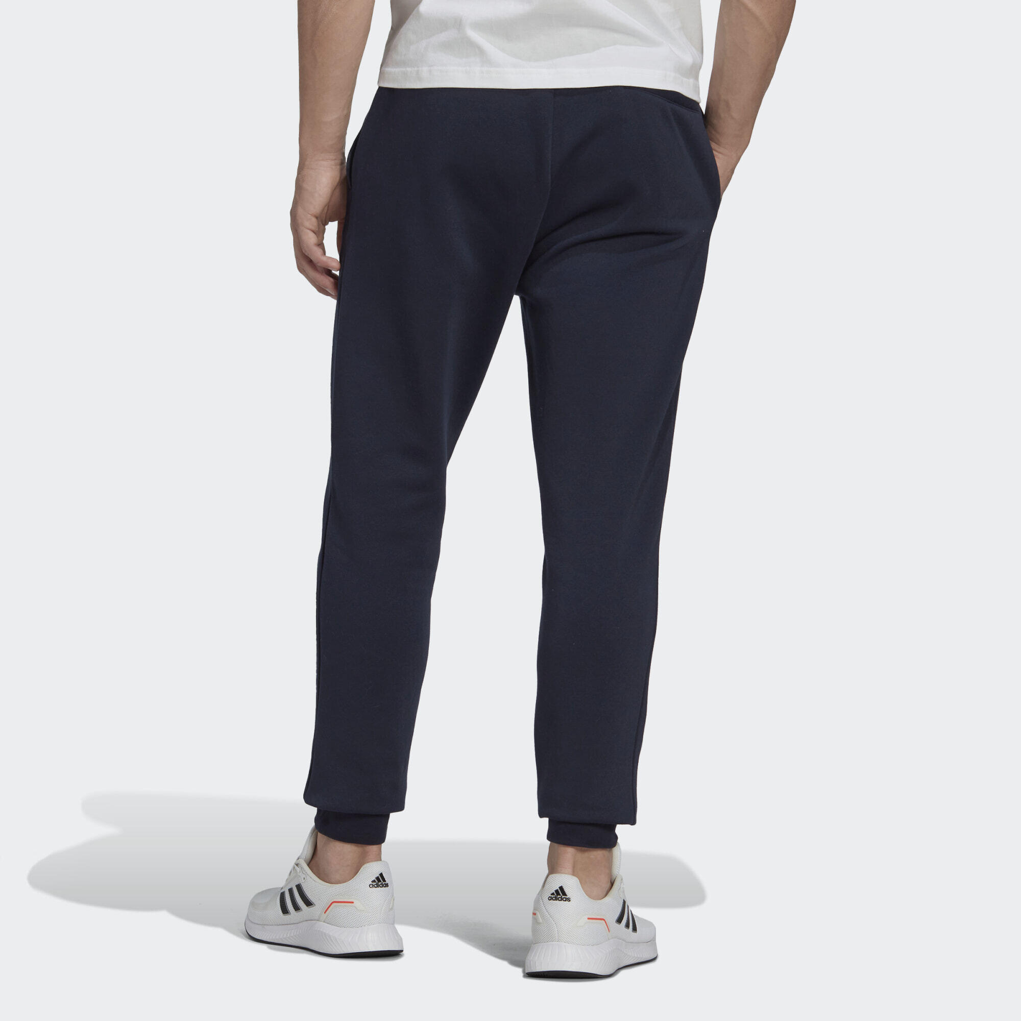 Pantaloni in pile affusolati Essentials