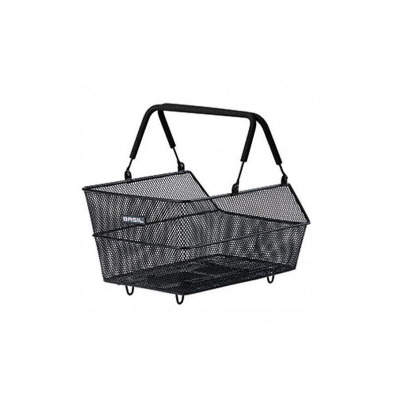 Fietsmand  Cento S Met Mik-Systeem 35 X 25 X 22 Cm - Zwart