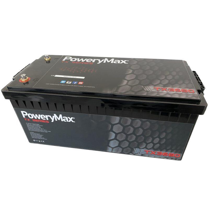 Batería Portátil PoweryMax TX3680Ah. Batería de Litio de última generación.