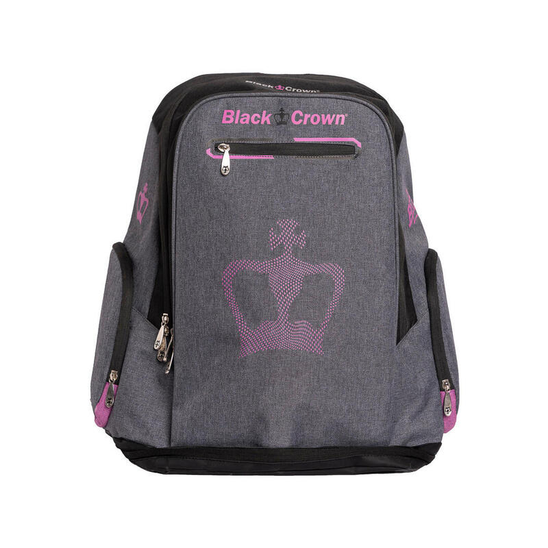 Black Crown Sac à dos Planet padel mauve