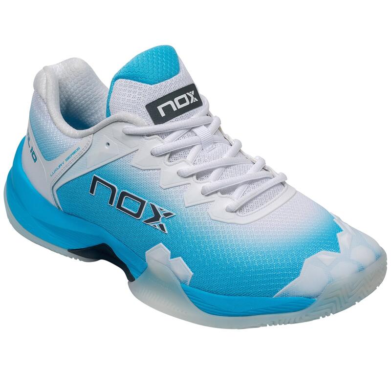 Zapatillas de Pádel Nox ML10 HEXA White/Aquarius