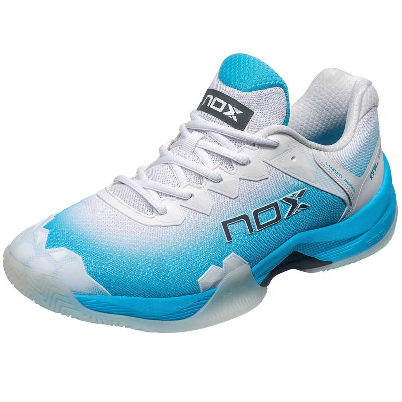 Zapatillas de Pádel Nox ML10 HEXA White/Aquarius