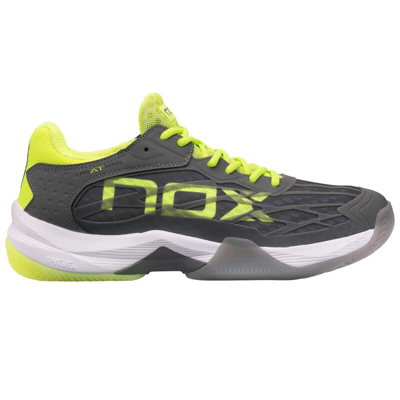 Zapatillas de pádel Nox AT10 LUX Gris/Amarillo Flúor Unisex AGG