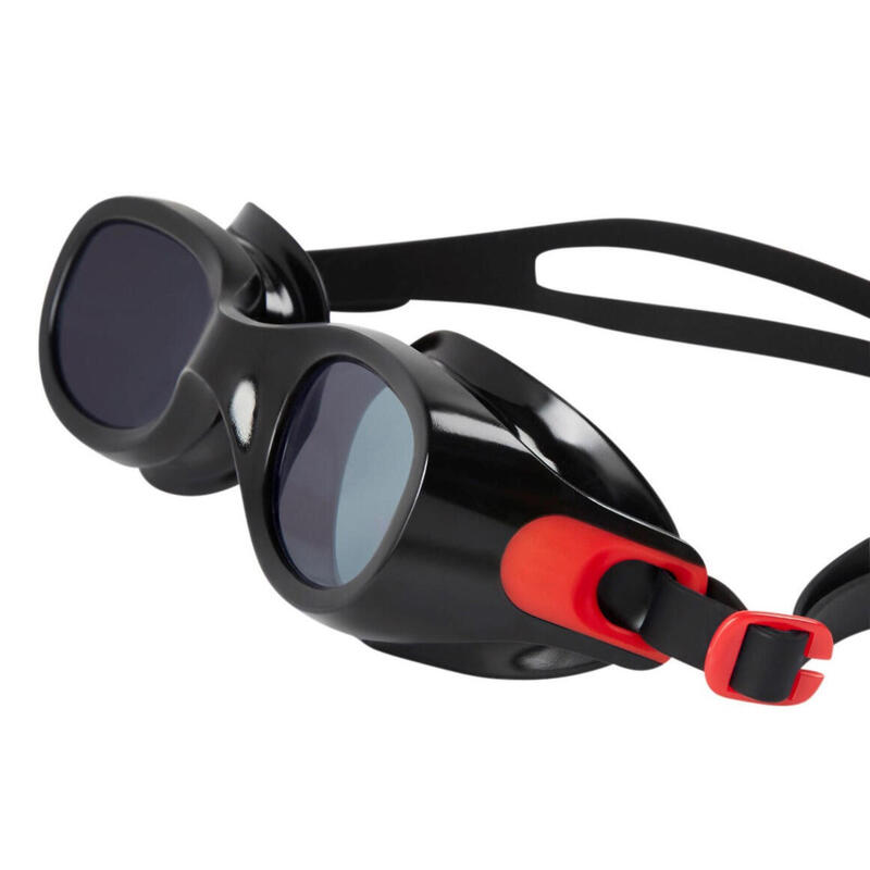 Lunettes de natation FUTURA CLASSIC Adulte (Rouge / Noir)