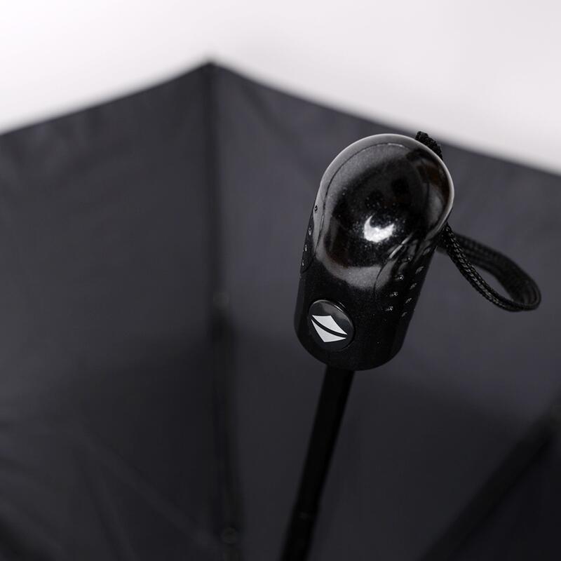 Umbrela pliabila, cu functia de deschidere/inchidere automata, Negru, 90cm