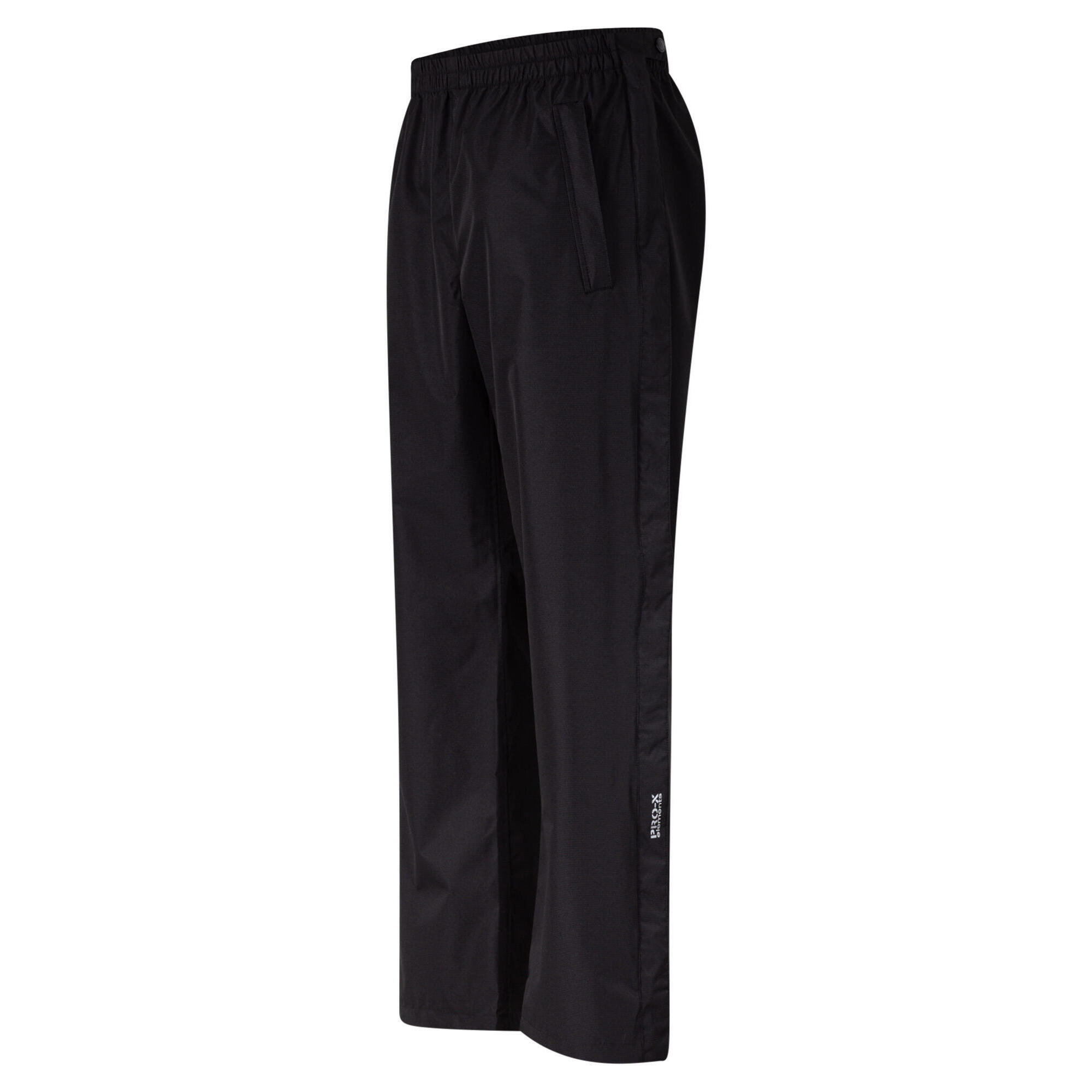 Pro-x Elements - Pantalon De Pluie Pour Femmes Logon Ug Noir - Collant À Bretelles - Gris|noir - 18 - Decathlon