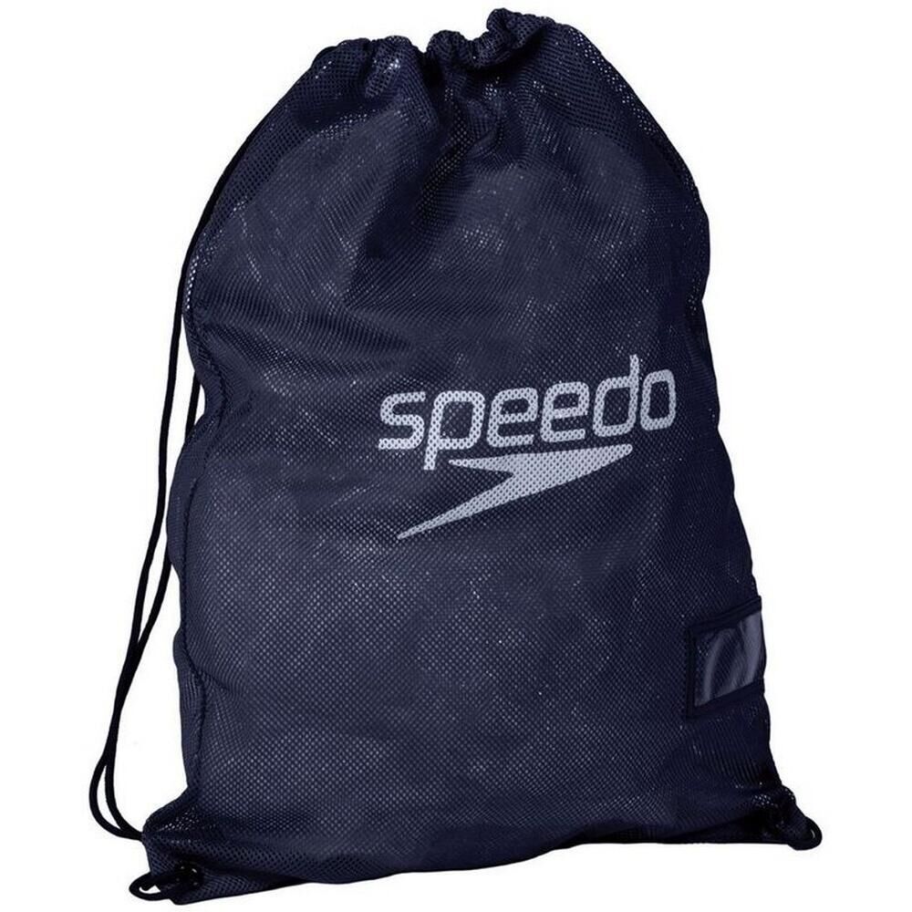 SPEEDO Wet Kit Mesh Drawstring Bag (Navy)