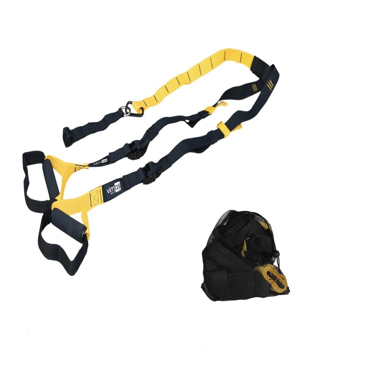 Correas Suspensión Negro Amarillo 2/4