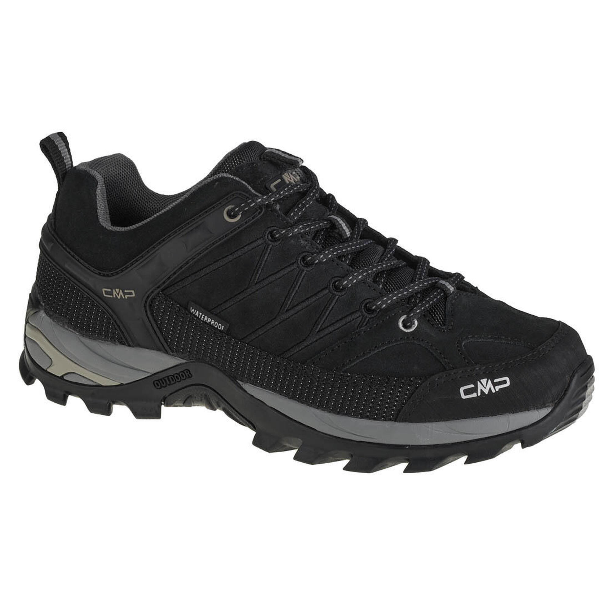 Cmp - Chaussures Randonnée Pour Hommes Rigel Low - Chaussures De Sport - Noir - 45 - Decathlon