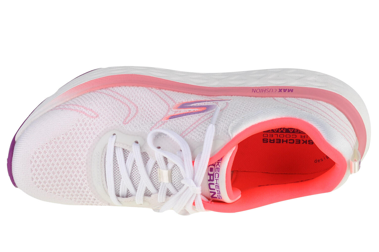 Zapatillas de running Mujer Skechers Max Cushioning Delta Blanco 3/6