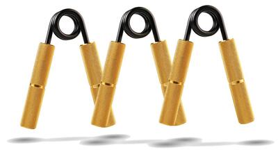 Gouden grip handknijpers beginner set level 1-3 - handtrainer - knijphalter