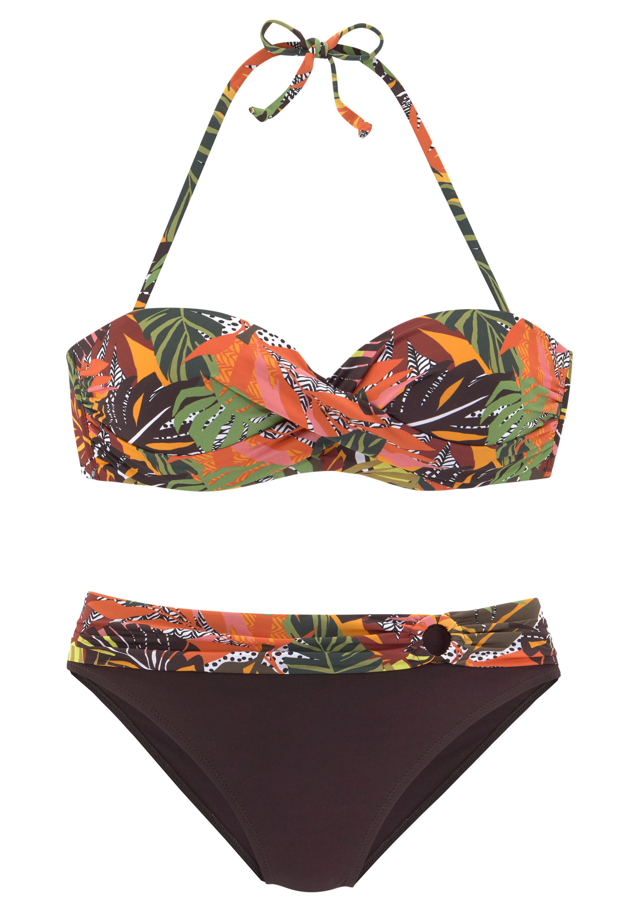 Damen Bügel-Bandeau-Bikini 2/6