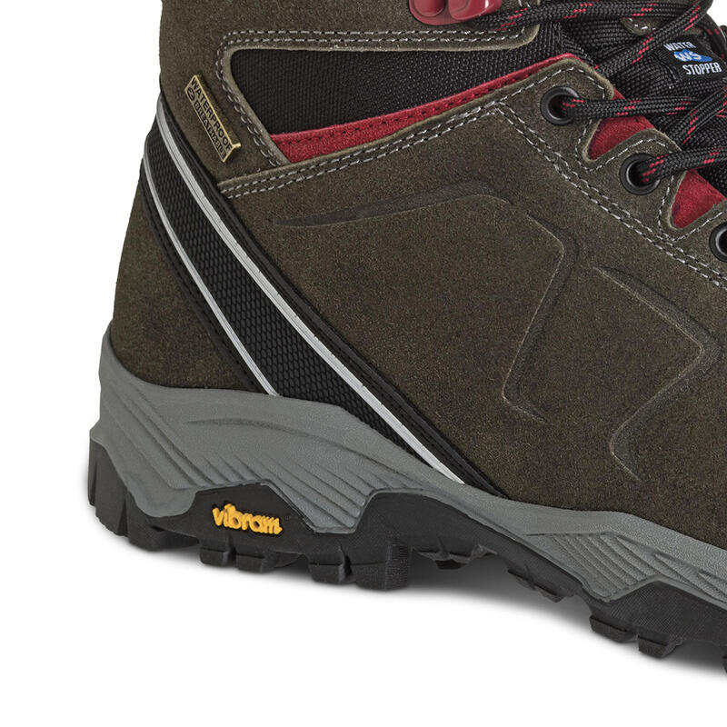 Scarpe Trekking Uomo DRIFT WP BROWN - RED