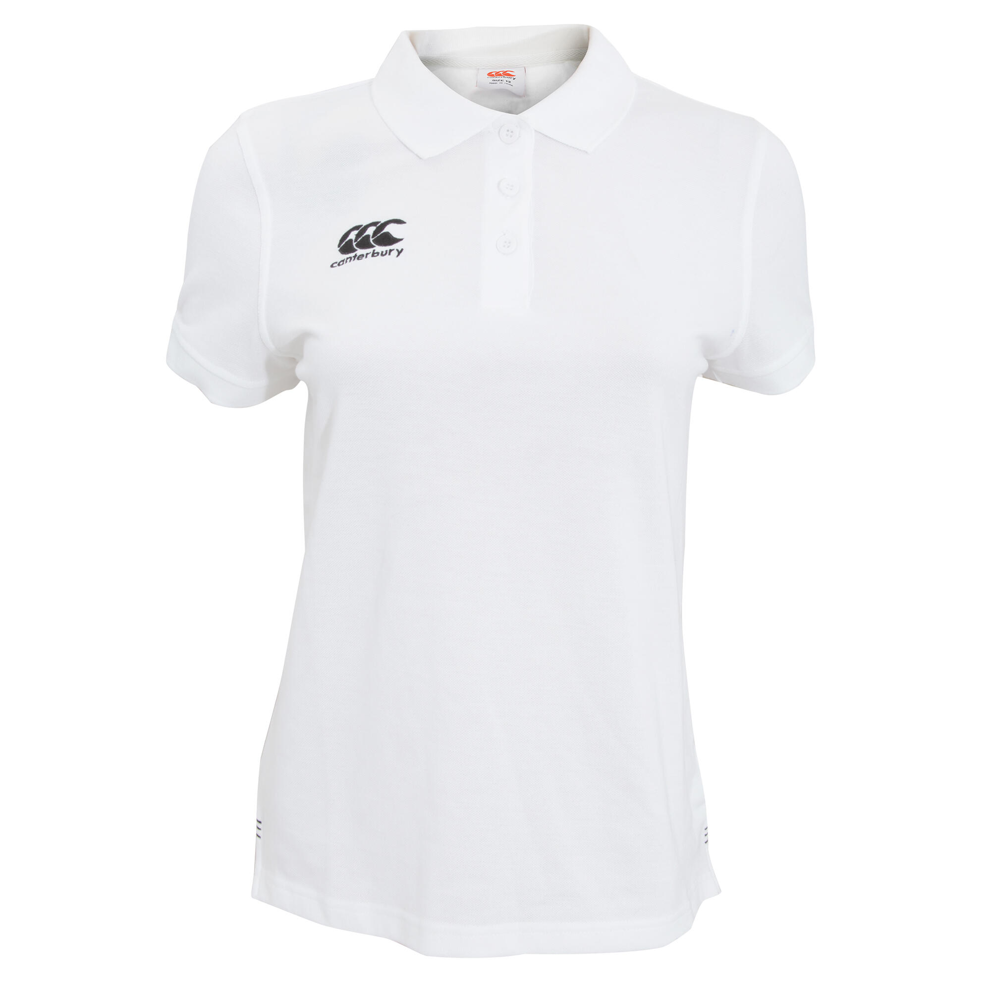 Womens/Ladies Waimak Short Sleeve Pique Polo Shirt (White) 1/3