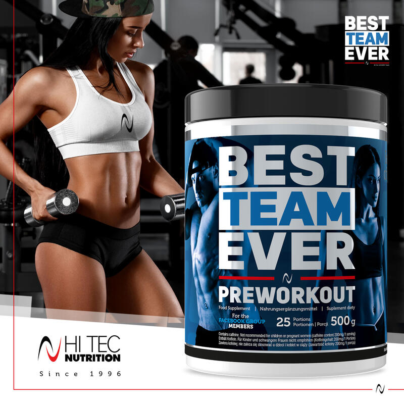 Hi TEC BEST TEAM EVER PREWORKOUT - 500G