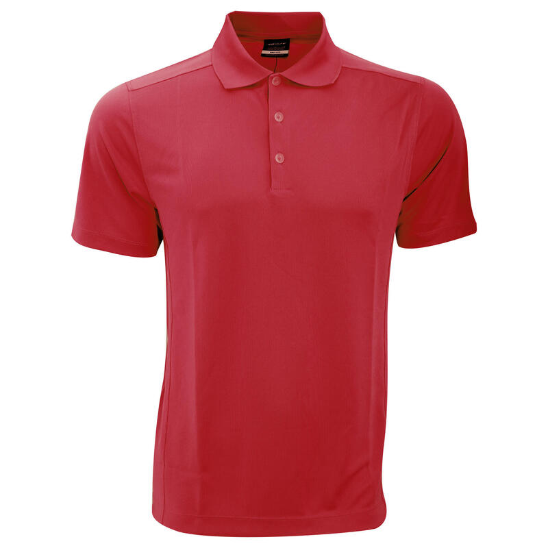 Mens DriFit Sports Polo Shirt (Varsity Red)